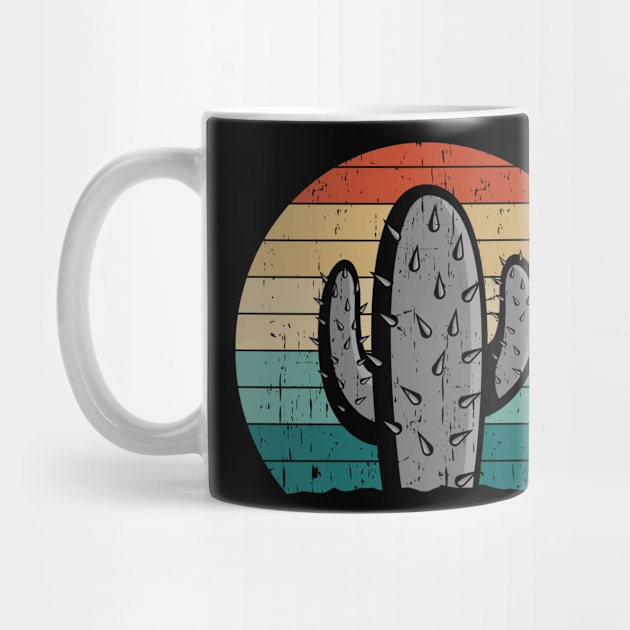 Retro Vintage Cactus Gift by Delightful Designs